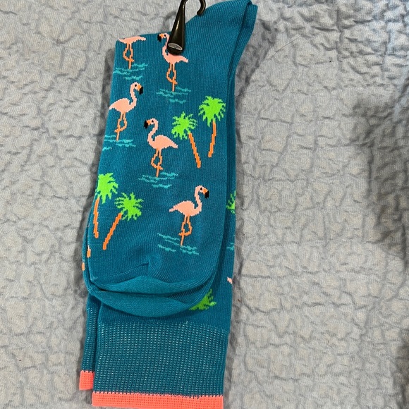 Other - Flamingo and Palm Tree Socks